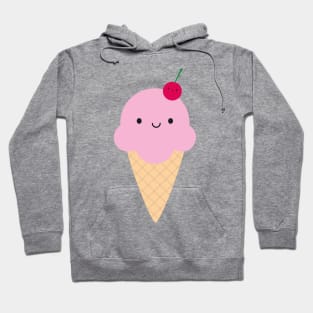 Kawaii Ice Cream Cone Hoodie